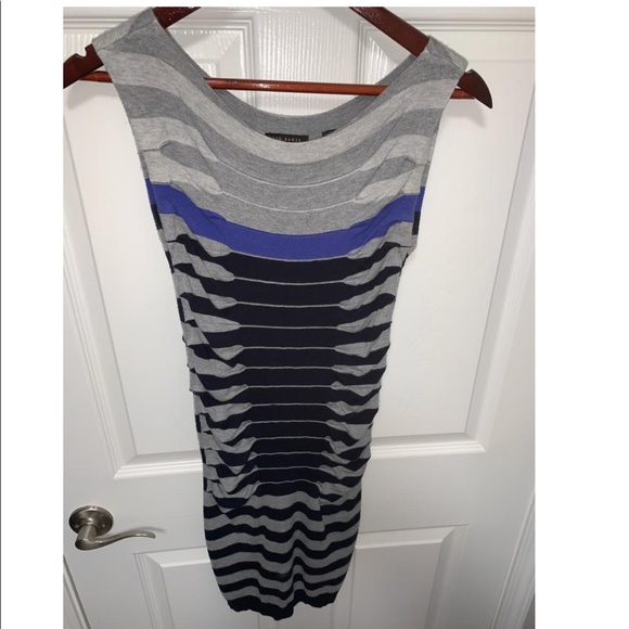 Ted Baker Accordion Striped Knit Mini Dress - Picture 5 of 8